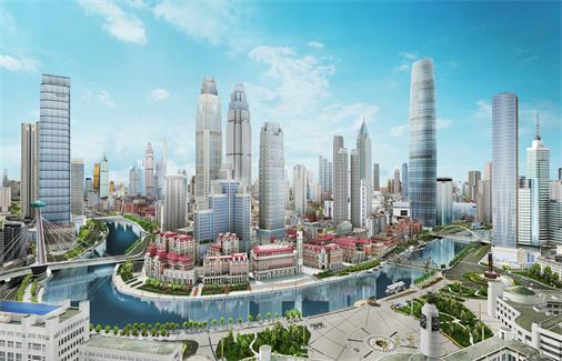 三维数字城市构建关键技术钻研及特大城市信息化利用